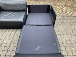 DS 76 Ledersofa von de Sede, 2er Set