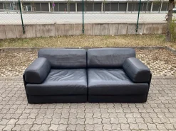 DS 76 Ledersofa von de Sede, 2er Set