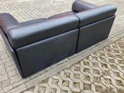 DS 76 Ledersofa von de Sede, 2er Set