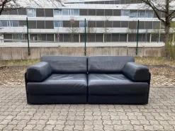 DS 76 Ledersofa von de Sede, 2er Set