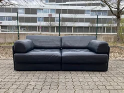 DS 76 Ledersofa von de Sede, 2er Set