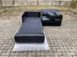 DS 76 Ledersofa von de Sede, 2er Set