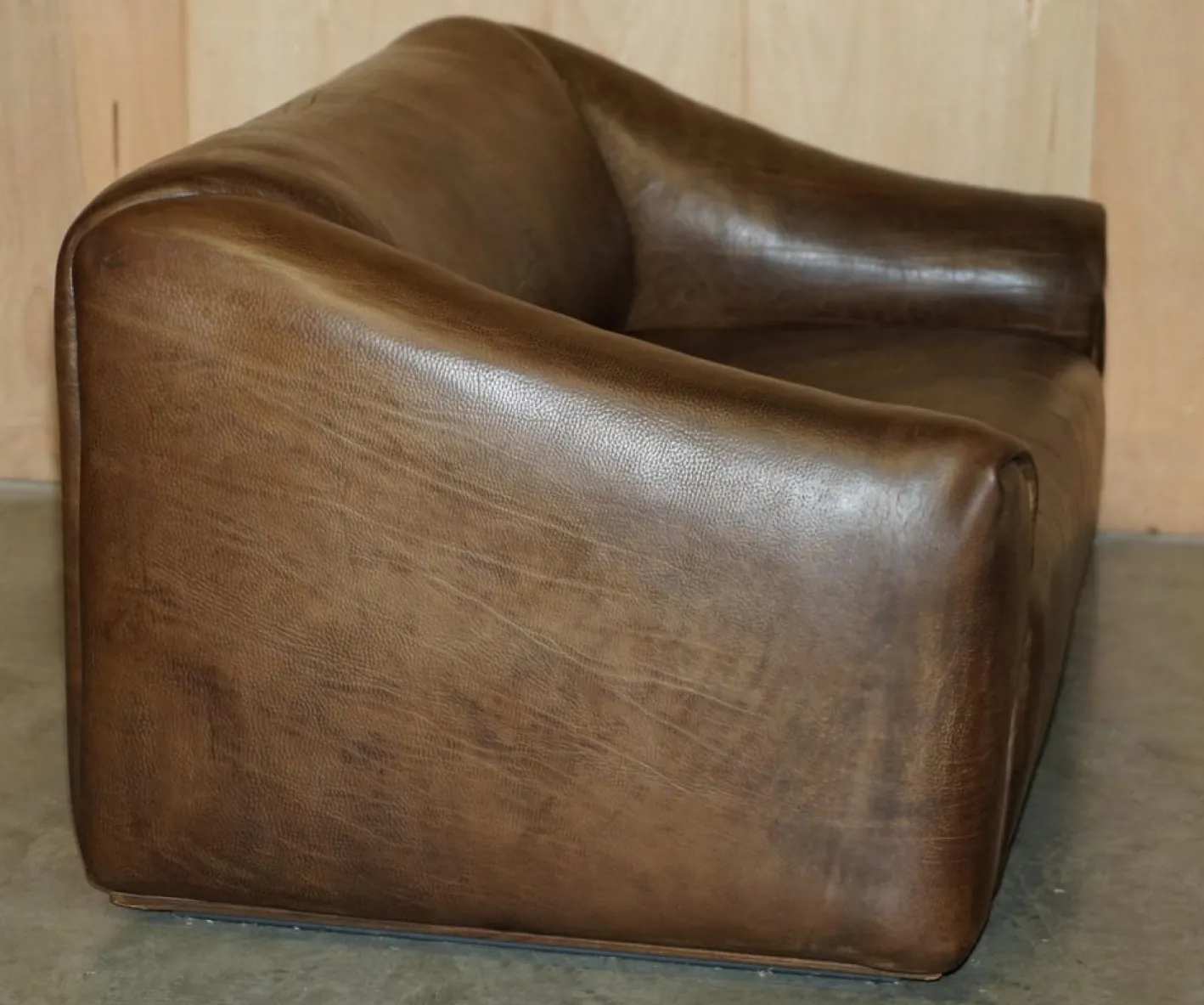 DS47 Sofa aus Büffelleder von De Sede, 1960er