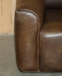 DS47 Sofa aus Büffelleder von De Sede, 1960er