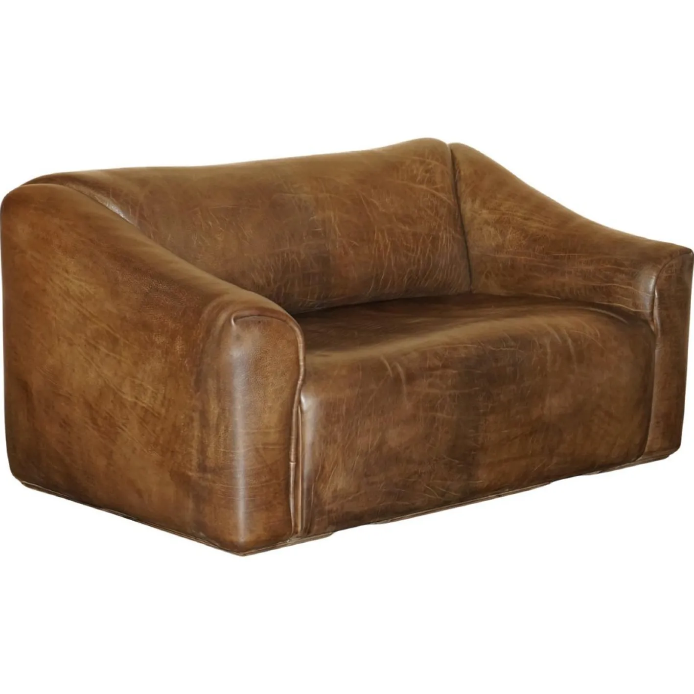 DS47 Sofa aus Büffelleder von De Sede, 1960er