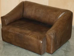 DS47 Sofa aus Büffelleder von De Sede, 1960er