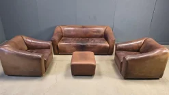 DS47 Sofa Set von de Sede, 1960er, 3er Set