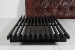 DS 80 Tagesbett aus Patchwork Anilinleder mit Holzrahmen von de Sede, 1969