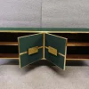 Dunkelgrünes italienisches Sideboard von Justfurnituress Designer