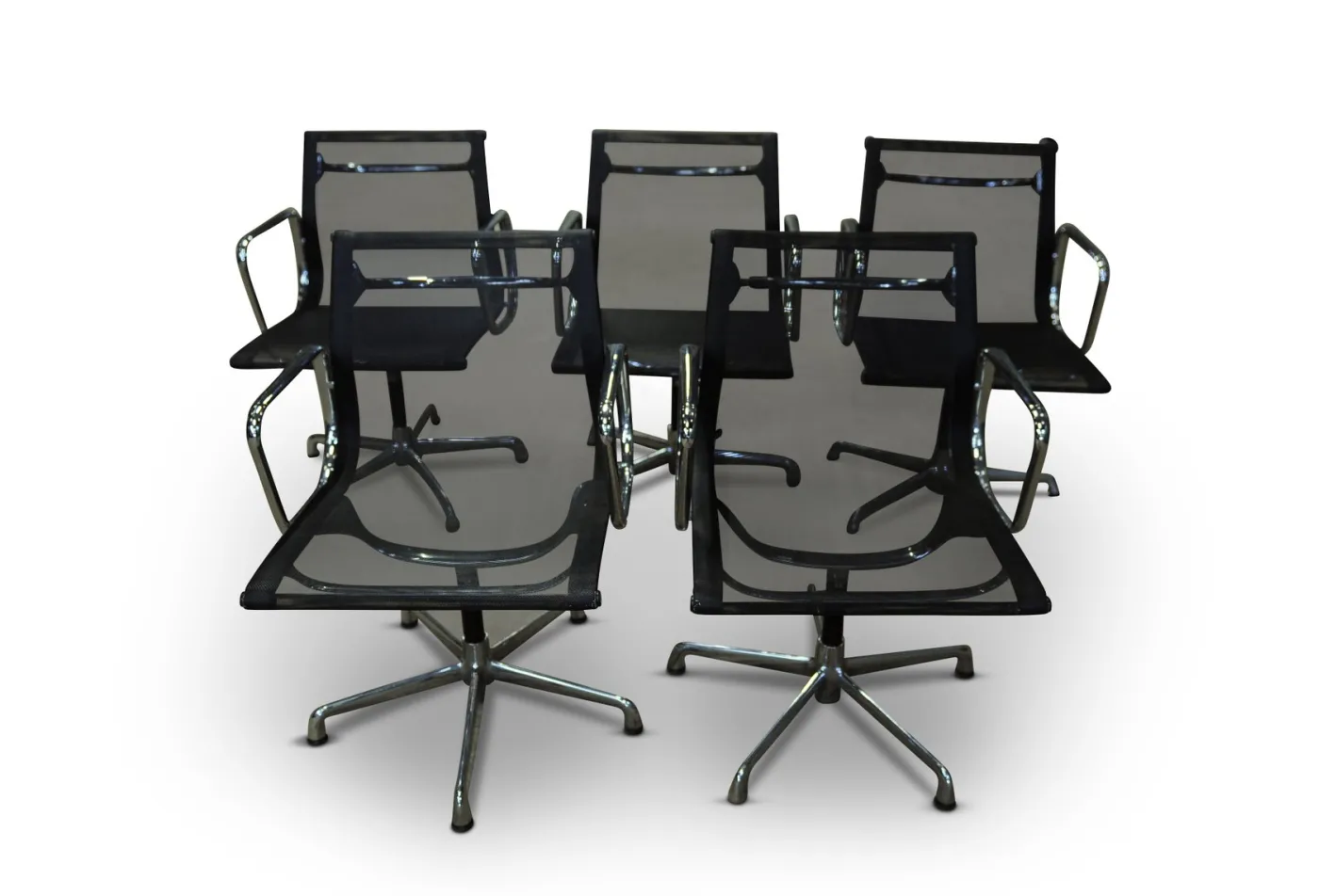 EA108 Drehstuhl von Charles & Ray Eames für ICF De Padova, 1990er
