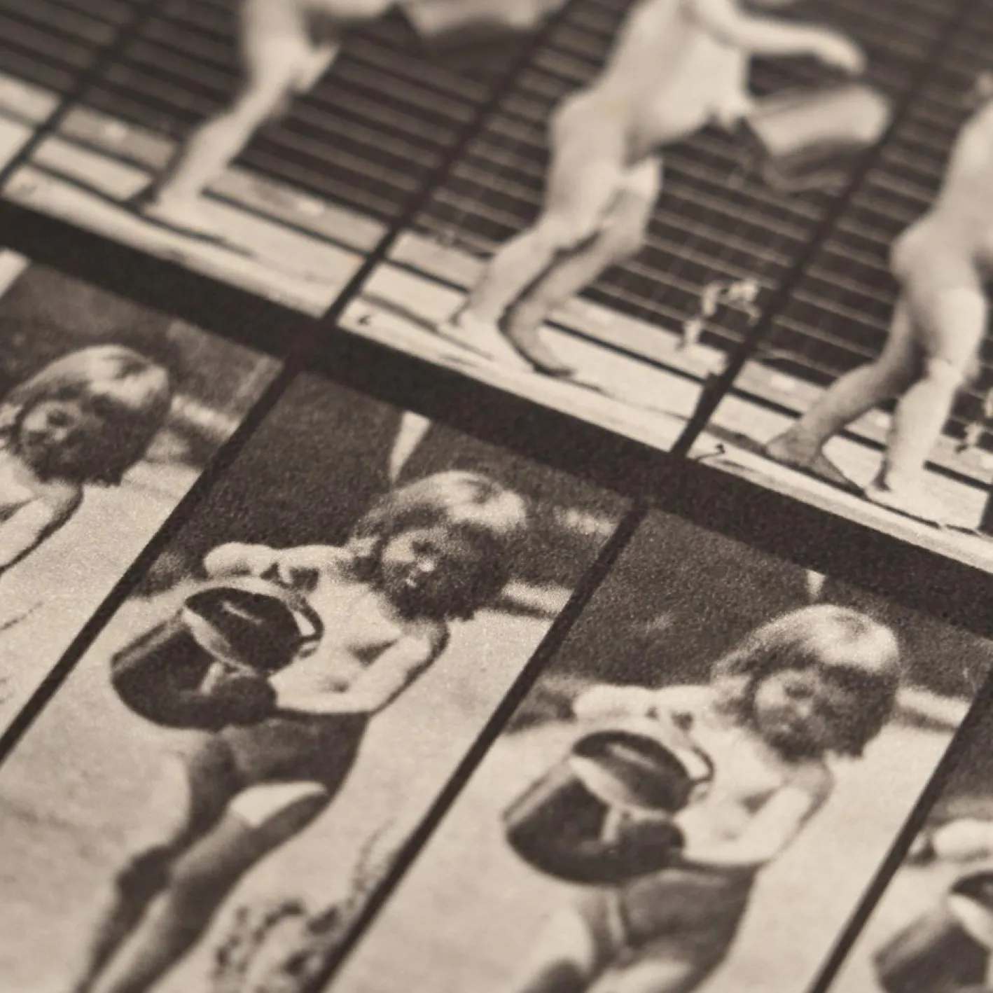 Eadweard Muybridge, Schwarz-Weiß-Bild, 1982, Fotografie, Gerahmt