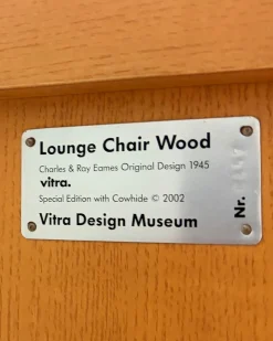 Eames Schichtholz Group LCW Stuhl für Vitra von Charles & Ray Eames, 2000er