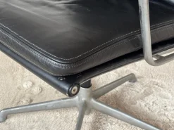 EA208 Soft Pad Chair von Charles & Ray Eames für ICF De Padova, 1973
