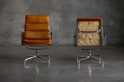 EA216 Soft Pad Stuhl von Charles und Ray Eames für Herman Miller, USA, 1969