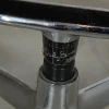 EA-122 Stuhl aus braunem Hopsak und Chrom von Charles Eames für Vitra, 1990er