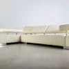 Ecksofa aus Leder von Brühl