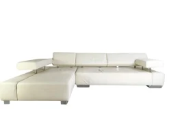Ecksofa aus Leder von Brühl