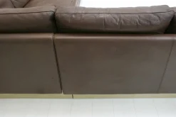 Ecksofa aus Leder von Georg Thams für Vejen Polstermöbelfabrik, Denmark, 1970er