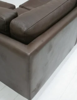 Ecksofa aus Leder von Georg Thams für Vejen Polstermöbelfabrik, Denmark, 1970er