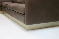 Ecksofa aus Leder von Georg Thams für Vejen Polstermöbelfabrik, Denmark, 1970er