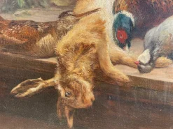 Edmonde De Borchard, Das Spiel, Öl auf Leinwand