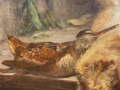 Edmonde De Borchard, Das Spiel, Öl auf Leinwand