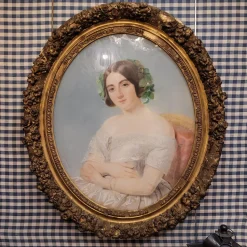 Edmond Jewrin, Portrait eines jungen Adligen, 1843, Pastell auf Papier