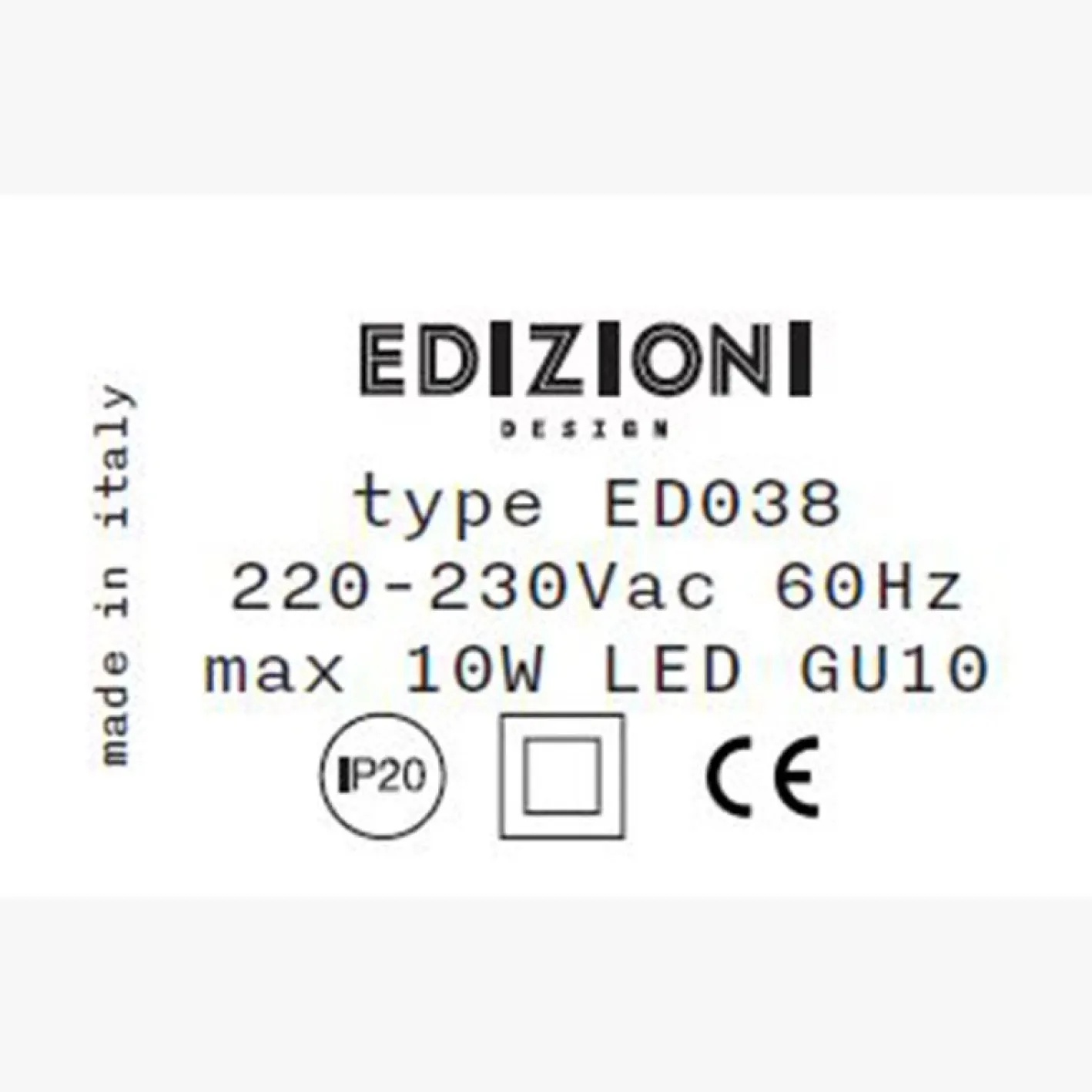 ED38.09 Tischlampe von Edizioni Design