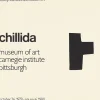 Eduardo Chillida, Pittsburgh Museum Poster, Original Lithographie, 1979