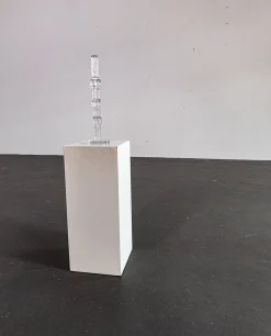 Edvin Öhrström, Kristallvertikalaccent, 1988, Glas
