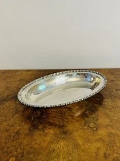 Edwardianisches Versilbertes Serviergeschirr, 1900er, 2er Set
