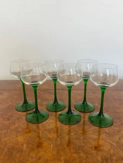 Edwardianische Weingläser, 1910er, 6 . Set