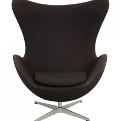 Egg Chair aus schwarzem Stoff von Arne Jacobsen, 2012