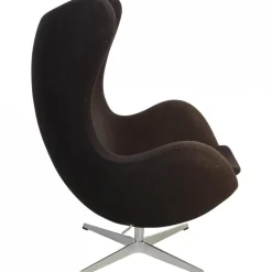 Egg Chair aus schwarzem Stoff von Arne Jacobsen, 2012
