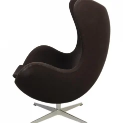 Egg Chair aus schwarzem Stoff von Arne Jacobsen, 2012
