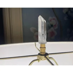 Eingekreiste Quarzkristall Star Lampe von John Richard