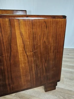 Einzelbett aus Briar, 1930er