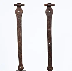 Eisenskulpturen von Rolf Hans, 2er Set