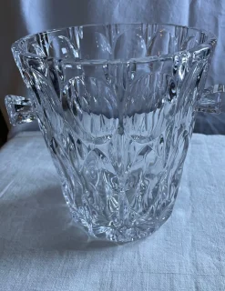 Eiskübel aus Kristallglas, 1950er
