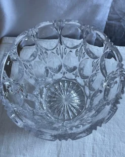 Eiskübel aus Kristallglas, 1950er