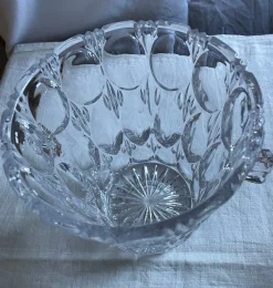 Eiskübel aus Kristallglas, 1950er