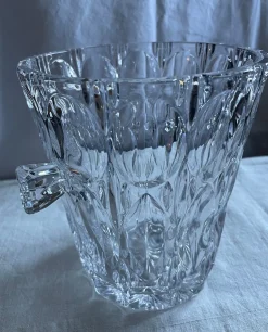 Eiskübel aus Kristallglas, 1950er
