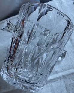 Eiskübel aus Kristallglas, 1950er