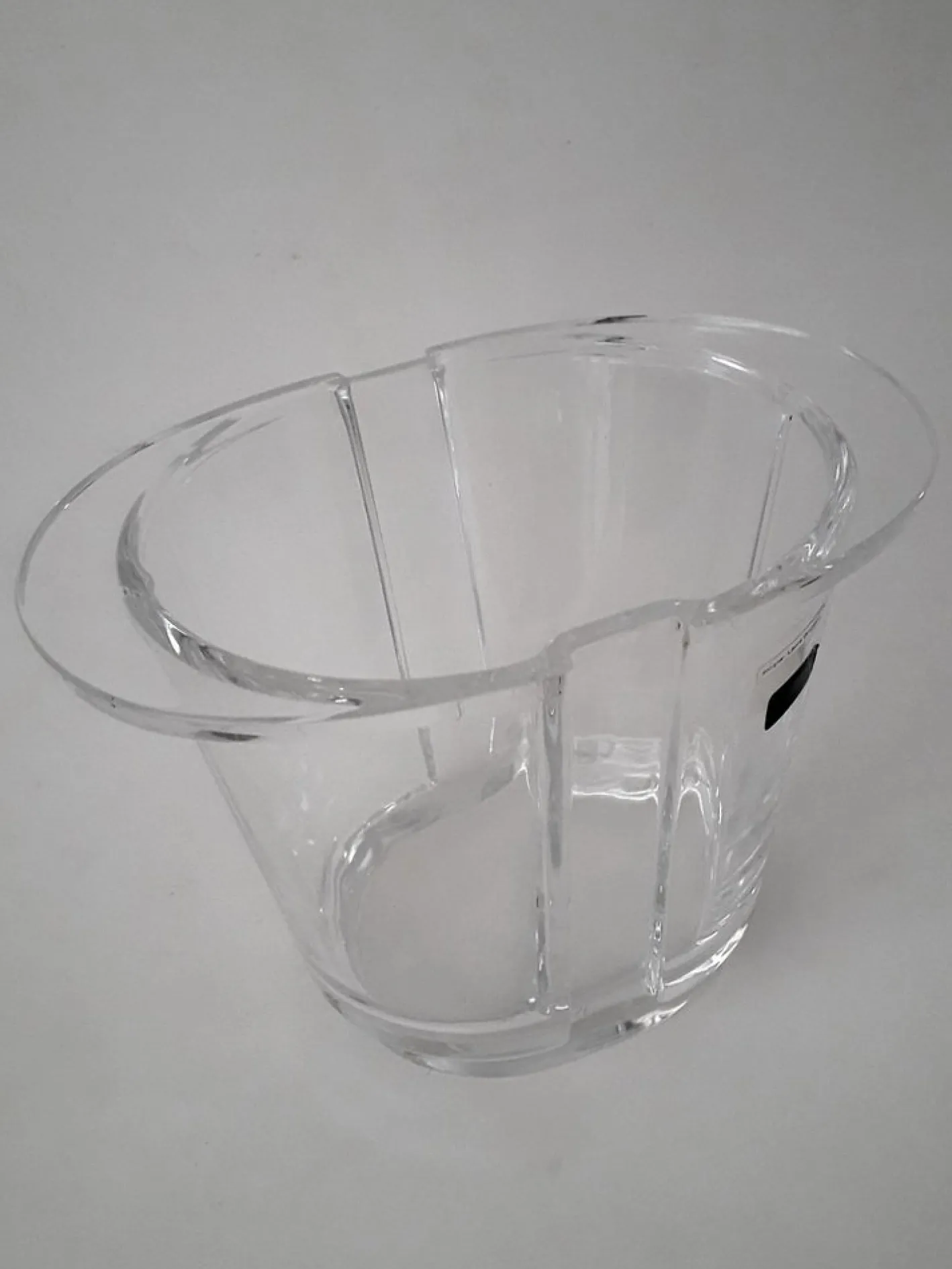 Eiskübel aus Kristallglas von Laura Griziotti für Arnolfo Di Cambio, 2000er
