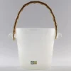 Eiskübel aus Milchglas von Gunnar Ander für Lindshammar, 1960er