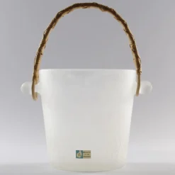 Eiskübel aus Milchglas von Gunnar Ander für Lindshammar, 1960er