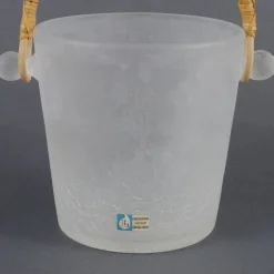 Eiskübel aus Milchglas von Gunnar Ander für Lindshammar, 1960er