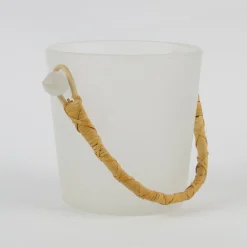 Eiskübel aus Milchglas von Gunnar Ander für Lindshammar, 1960er