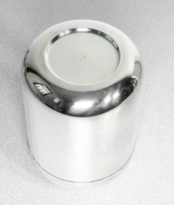 Eiskübel aus versilbertem Metall