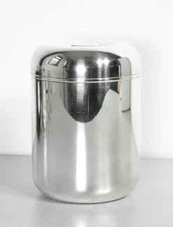Eiskübel aus versilbertem Metall